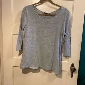 Grey sparkly shirt by The Gap. Size Large